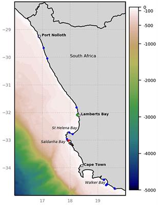 Satellite Ocean Color Based Harmful Algal Bloom Indicators for Aquaculture Decision Support in the Southern Benguela